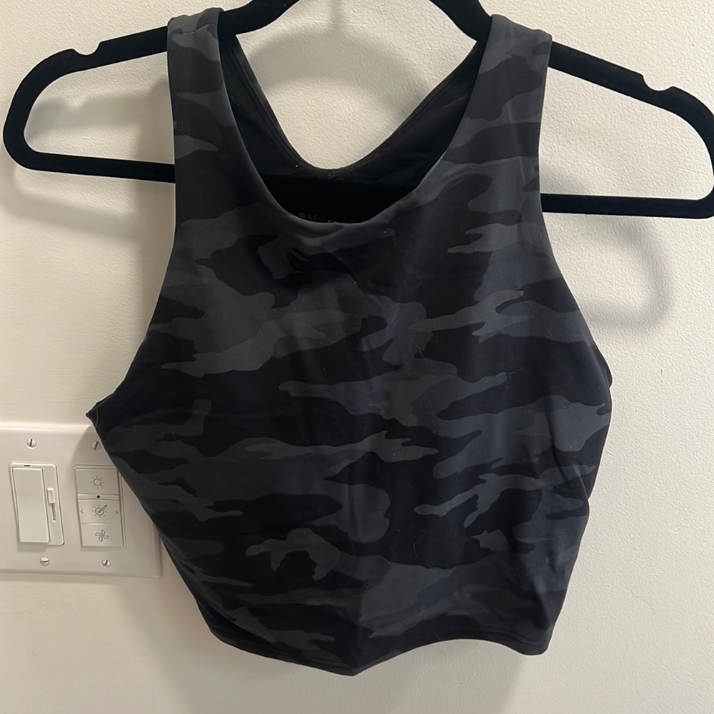 Athleta Camo Crop